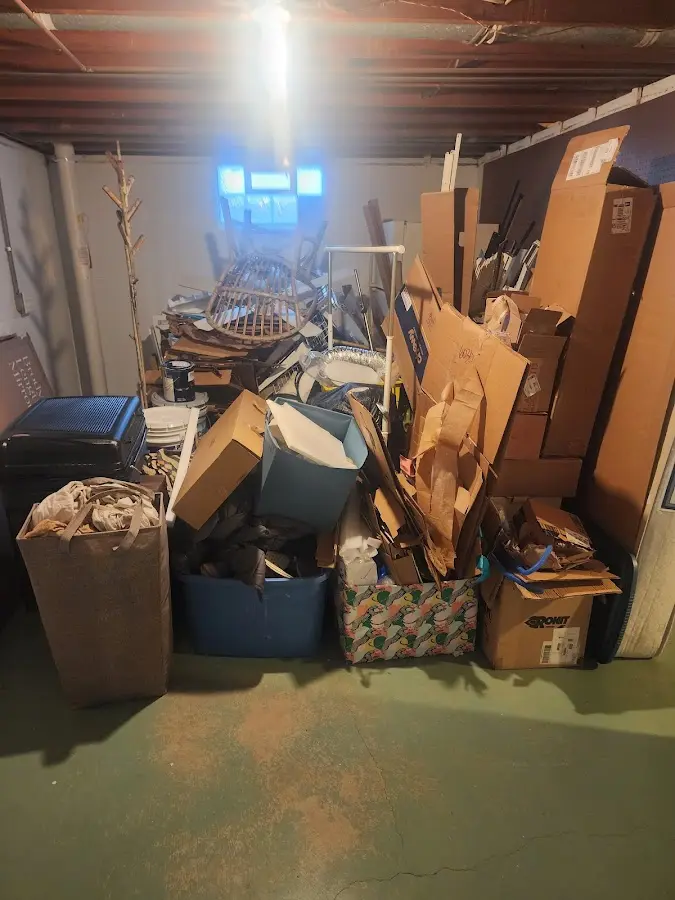 Roll-off dumpster container at job site for Construction Dumpster Rental in Lake Wales